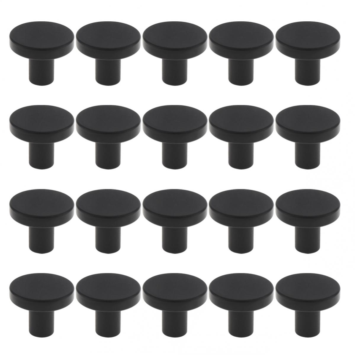 Furniture Hardware China - 20Pcs Round Kitchen Cabinet Knobs Solid