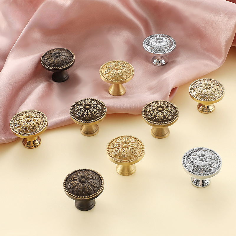 1pcs Satin Brass Cabinet Door  – Furniture Hardware Drawer Pulls recenzja i cena