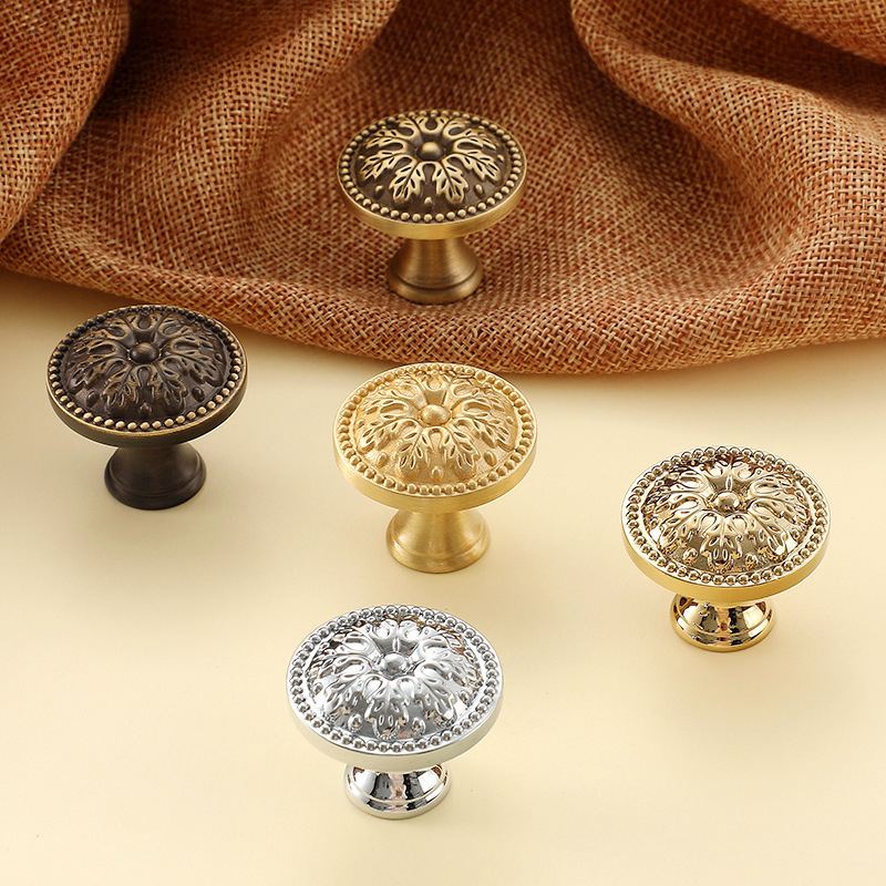 1pcs Satin Brass Cabinet Door  – Furniture Hardware Drawer Pulls recenzja i cena