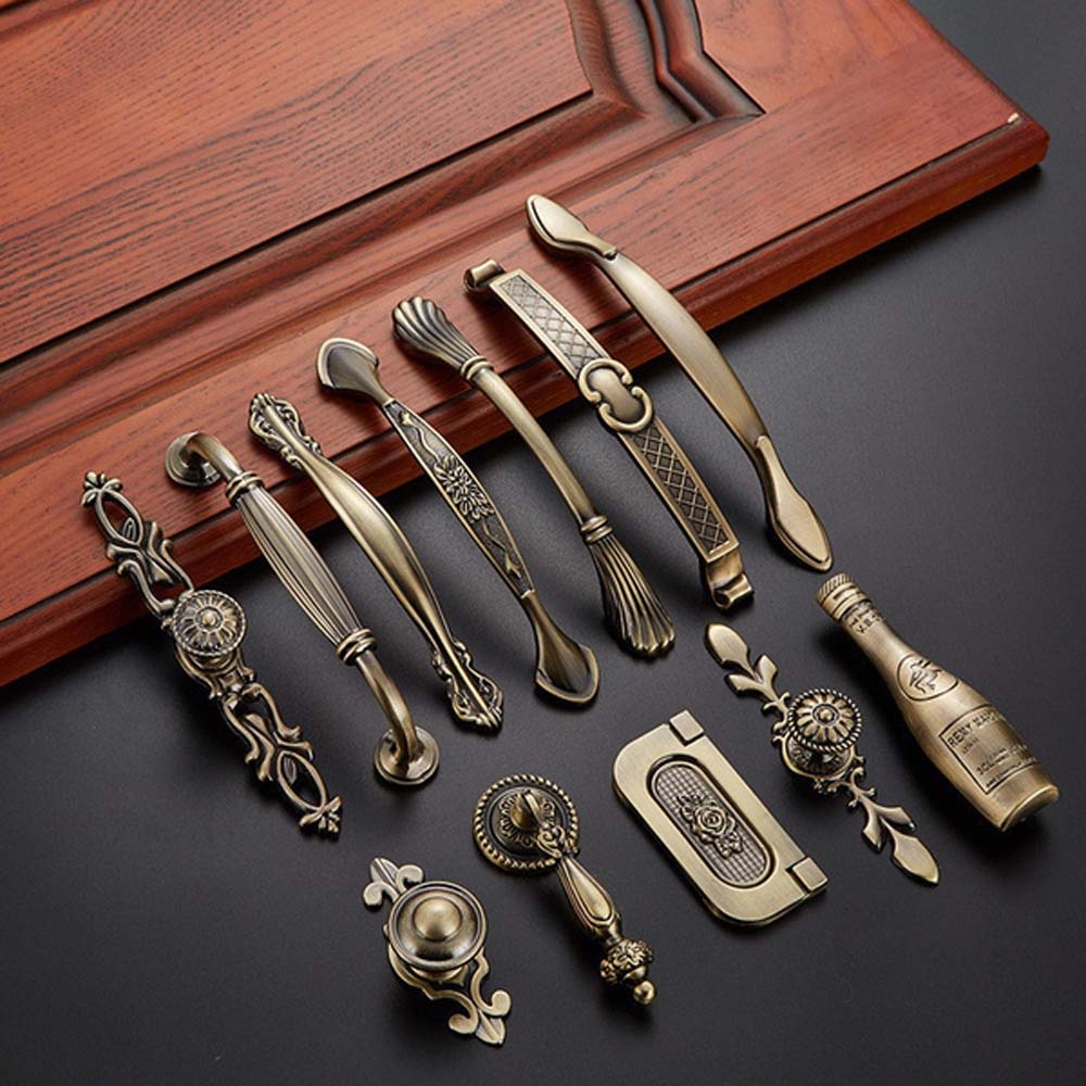 Vintage Bronze Wardrobe Dresse – Furniture Hardware Drawer Pulls recenzja i cena