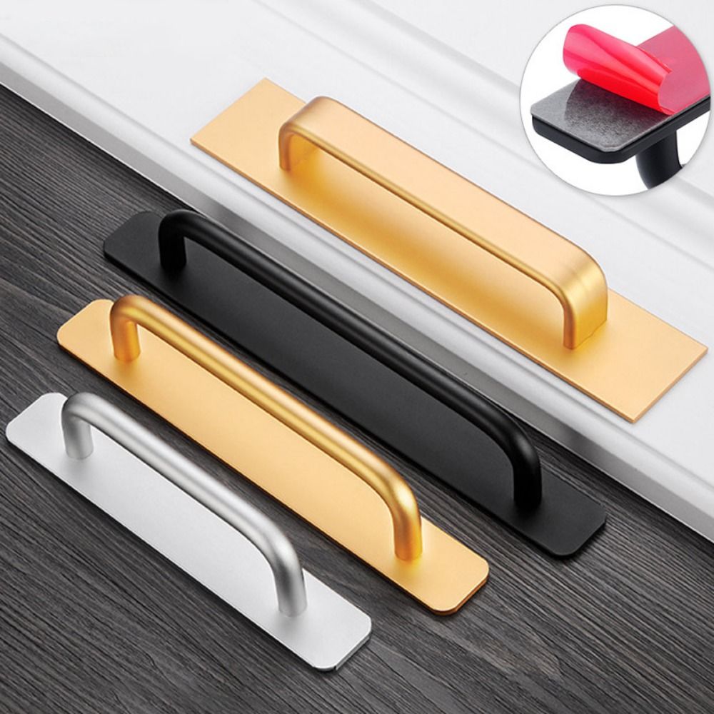 Punch-free Door Handle Aluminu – Furniture Hardware Drawer Pulls recenzja i cena