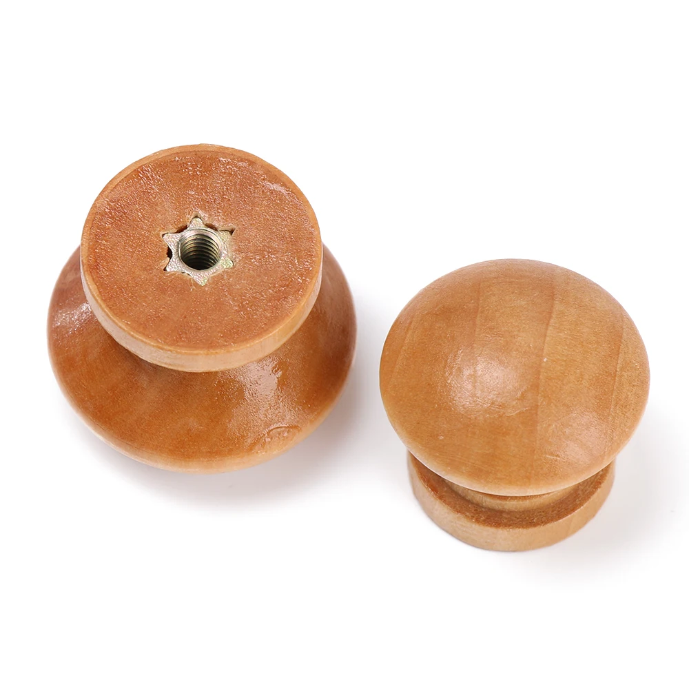 10pcs/Lot Round Shape Natural  – Furniture Hardware Drawer Pulls recenzja i cena
