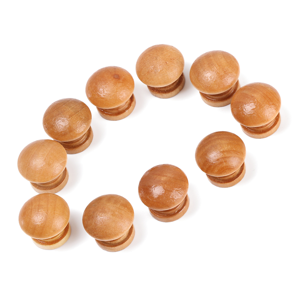 10pcs/Lot Round Shape Natural  – Furniture Hardware Drawer Pulls recenzja i cena