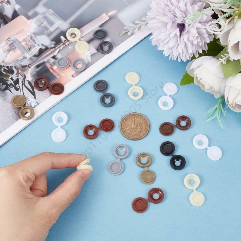 100Pcs Plastic Foldable Self T – Furniture Hardware Covers recenzja i cena