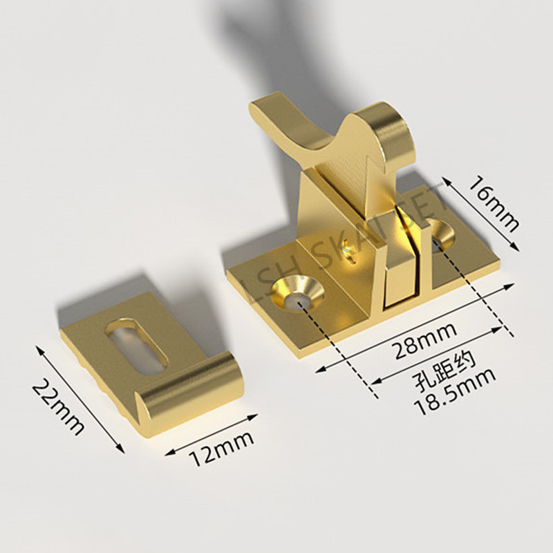 2Pc High-end Brass Fasteners I – Furniture Hardware Brass recenzja i cena