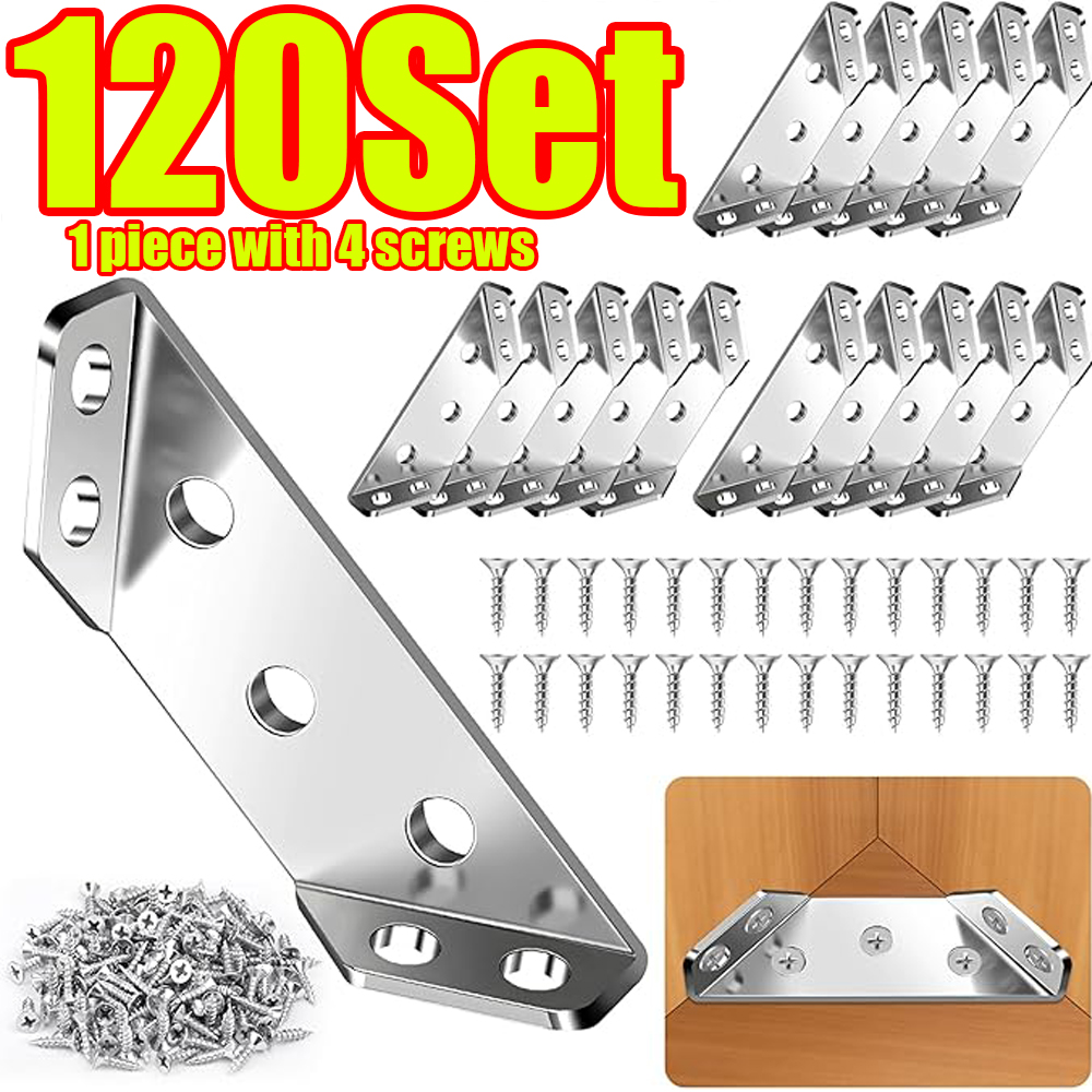 1-120Set Furniture Corner Conn – Furniture Hardware Connectors recenzja i cena