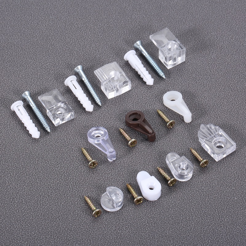 10Pcs Plastic Glass Retainer C – Furniture Hardware Connectors recenzja i cena