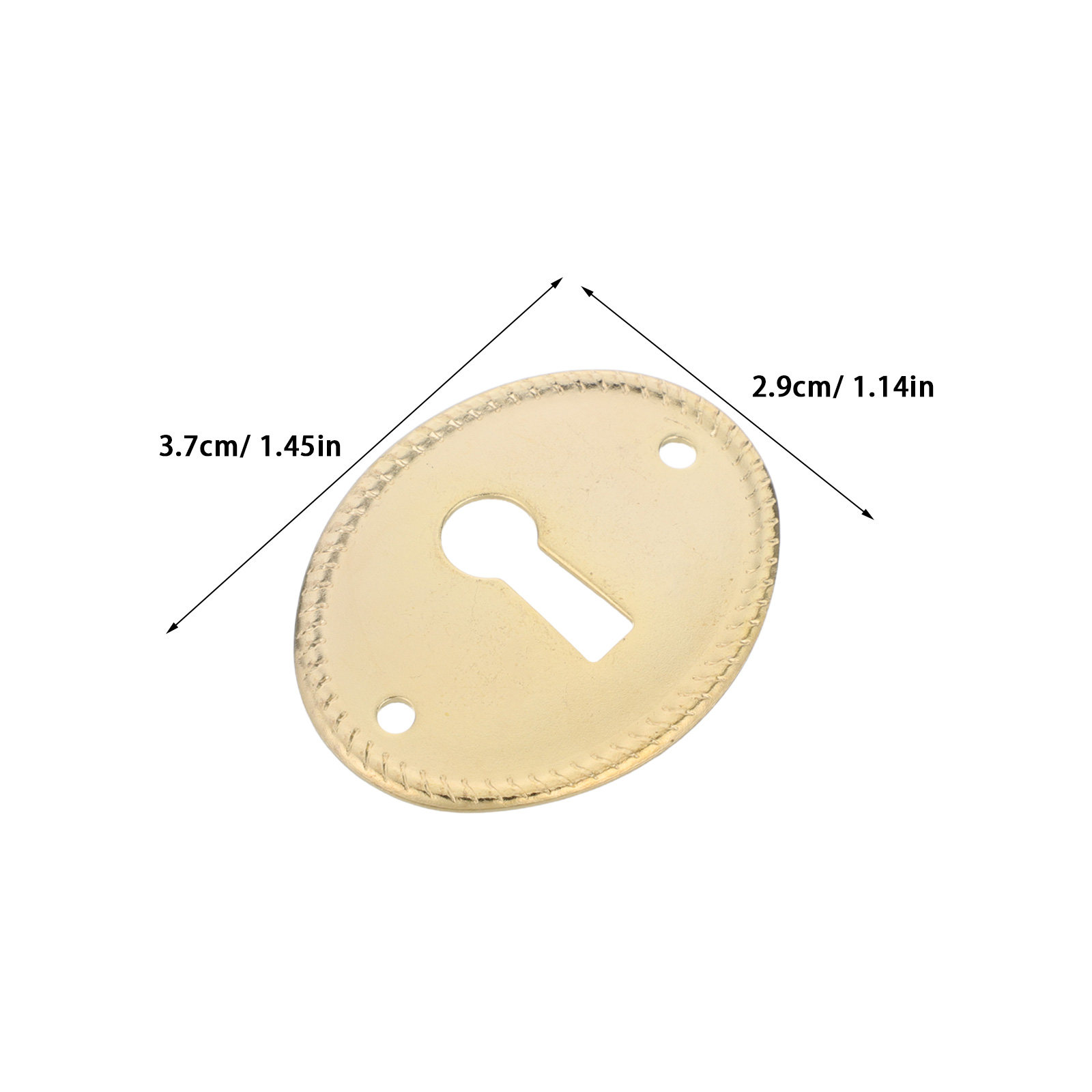 20Pcs Vintage Oval Keyhole Cov – Furniture Hardware Covers recenzja i cena