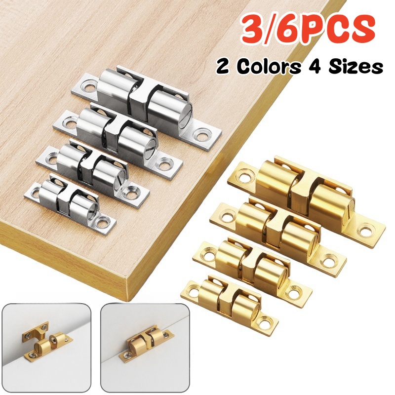 3/6pcs Cabinet Closet Door Bal – Furniture Hardware Brass recenzja i cena