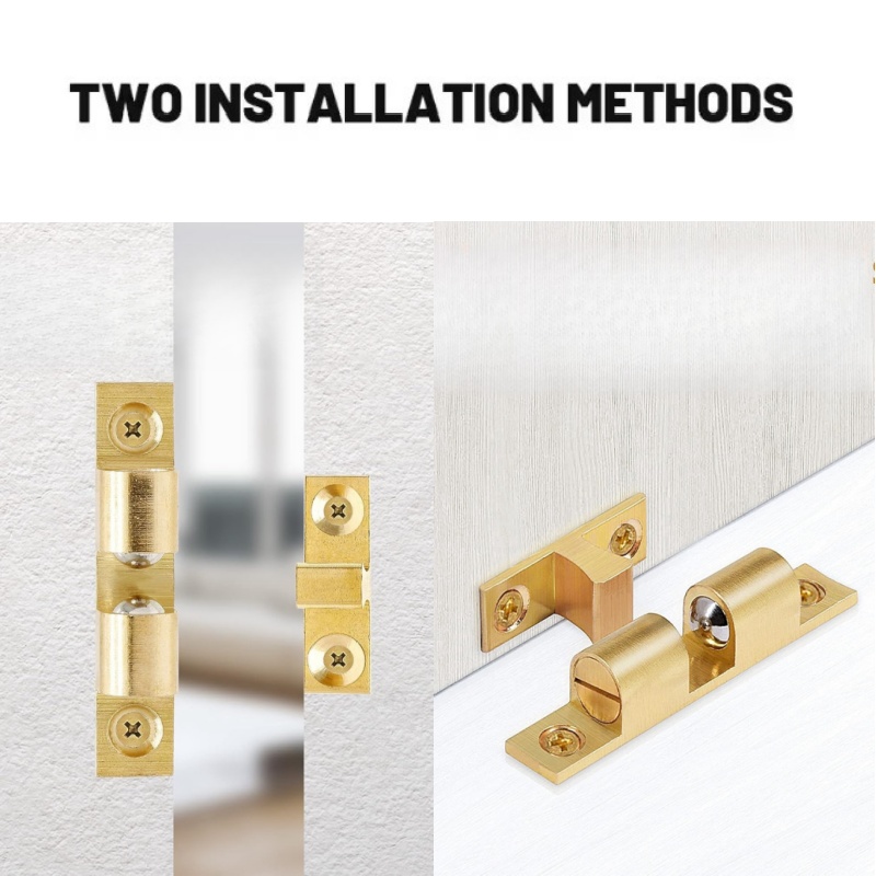 3/6pcs Cabinet Closet Door Bal – Furniture Hardware Brass recenzja i cena