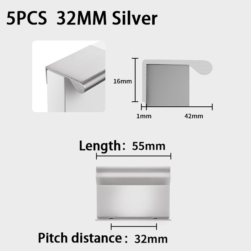5PCS Side-mounted Handle Alumi – Furniture Hardware China recenzja i cena