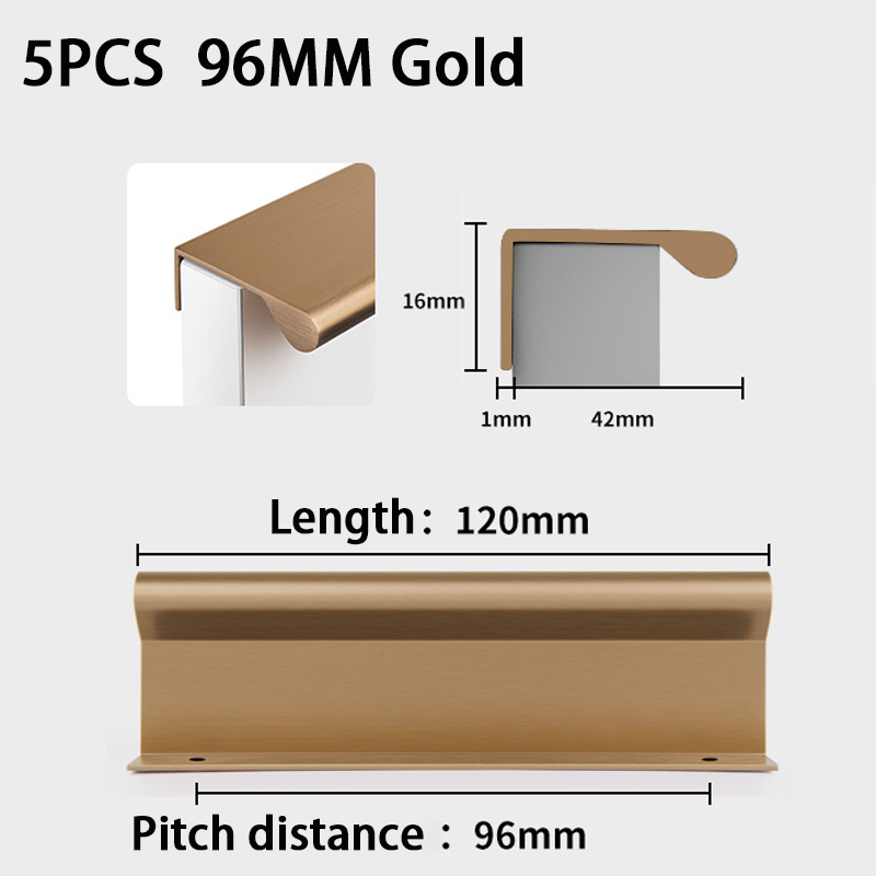 5PCS Side-mounted Handle Alumi – Furniture Hardware China recenzja i cena