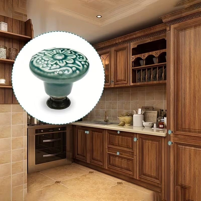 12pcs Ceramic Cabinet Knobs, F – Furniture Hardware China recenzja i cena