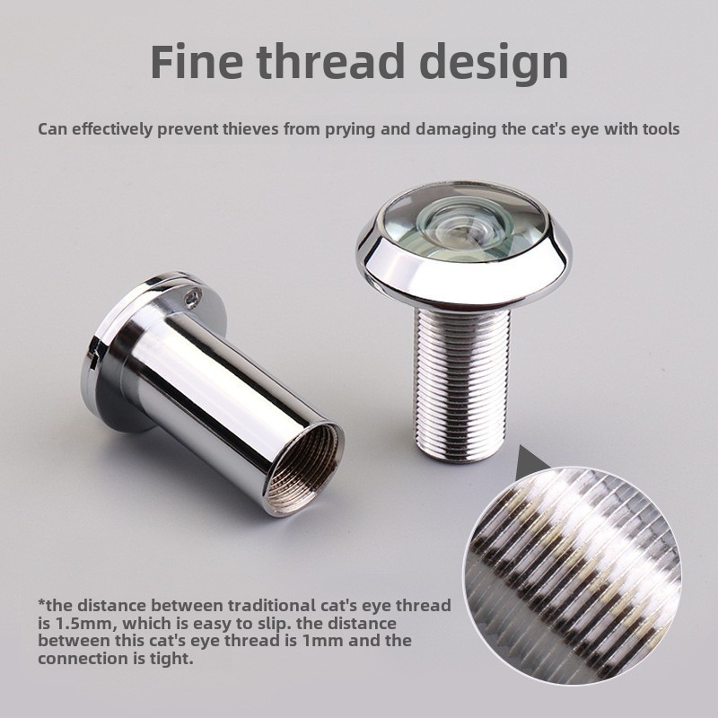 1 PCS 220 Degree Door Viewer H – Furniture Hardware Brass recenzja i cena