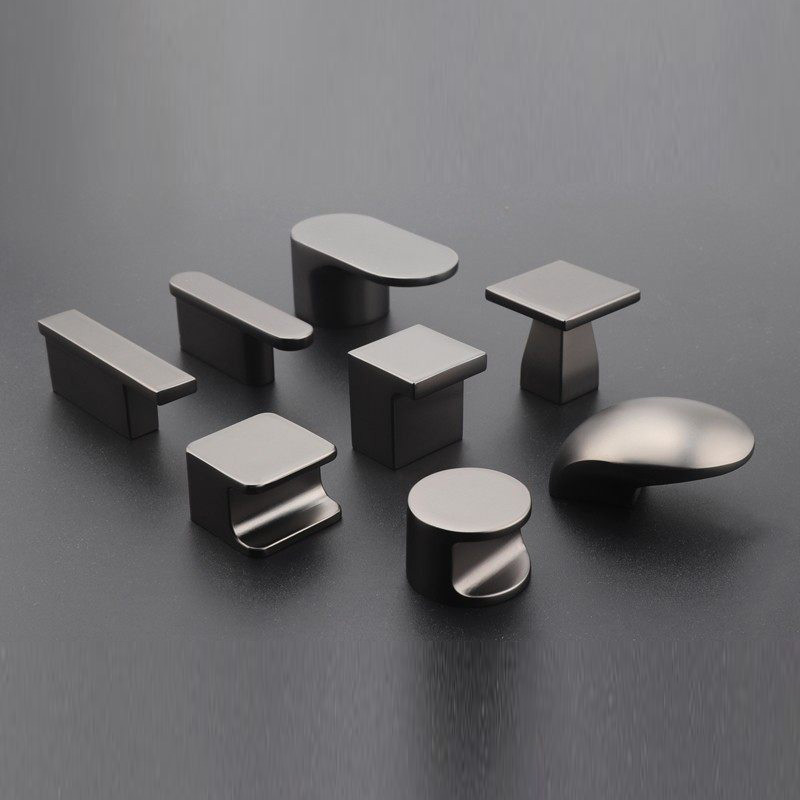 1PCS Black Nickel Matte Gray W – Furniture Hardware High End recenzja i cena