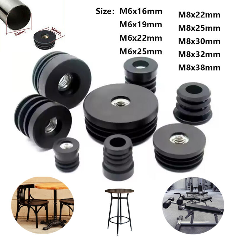 4/8/12PCS Round Nut Hole Plug  – Furniture Hardware Connectors recenzja i cena