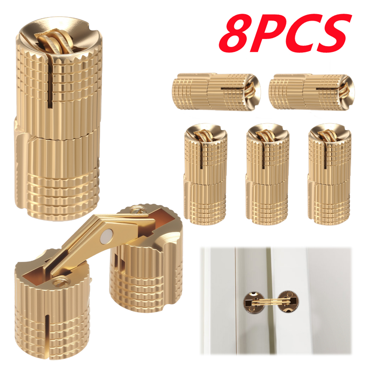 8pcs 10mm Copper Brass Door Hi – Furniture Hardware Brass recenzja i cena