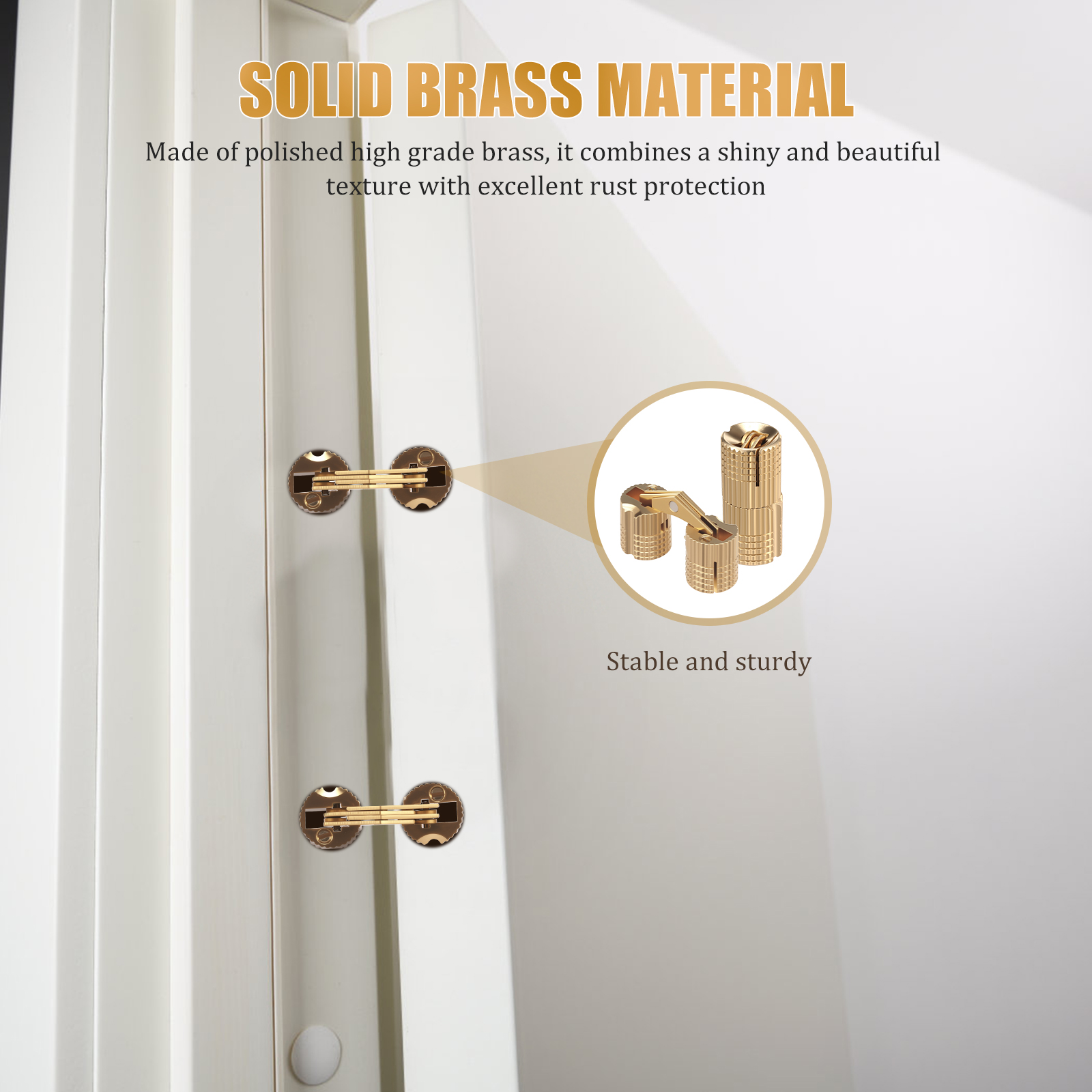8pcs 10mm Copper Brass Door Hi – Furniture Hardware Brass recenzja i cena