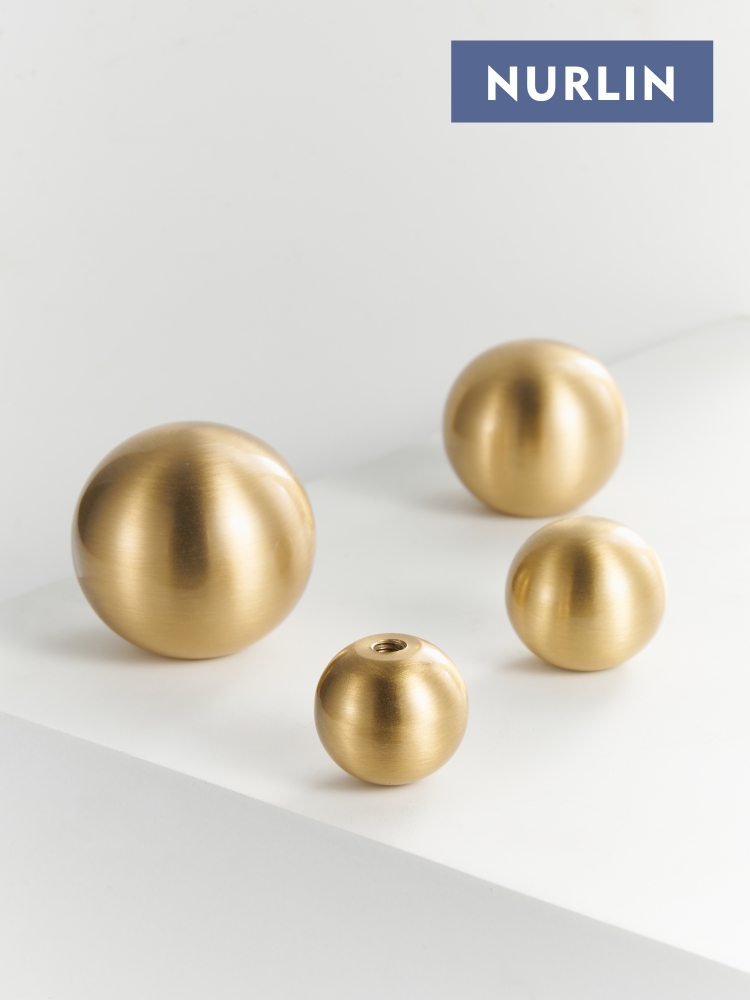 Nurlin Brass Round Ball Foot C – Furniture Hardware Brass recenzja i cena