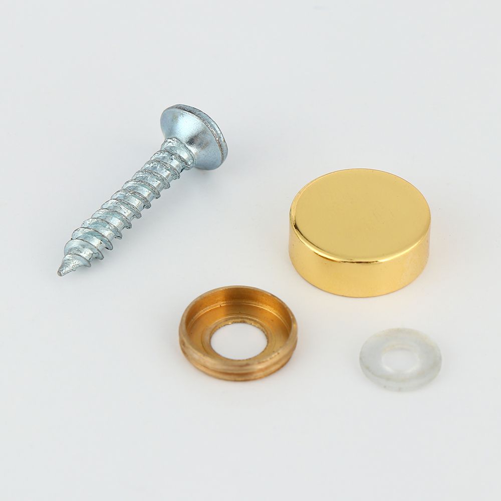 4 Sets Mirror Fasteners Screws – Furniture Hardware Covers recenzja i cena