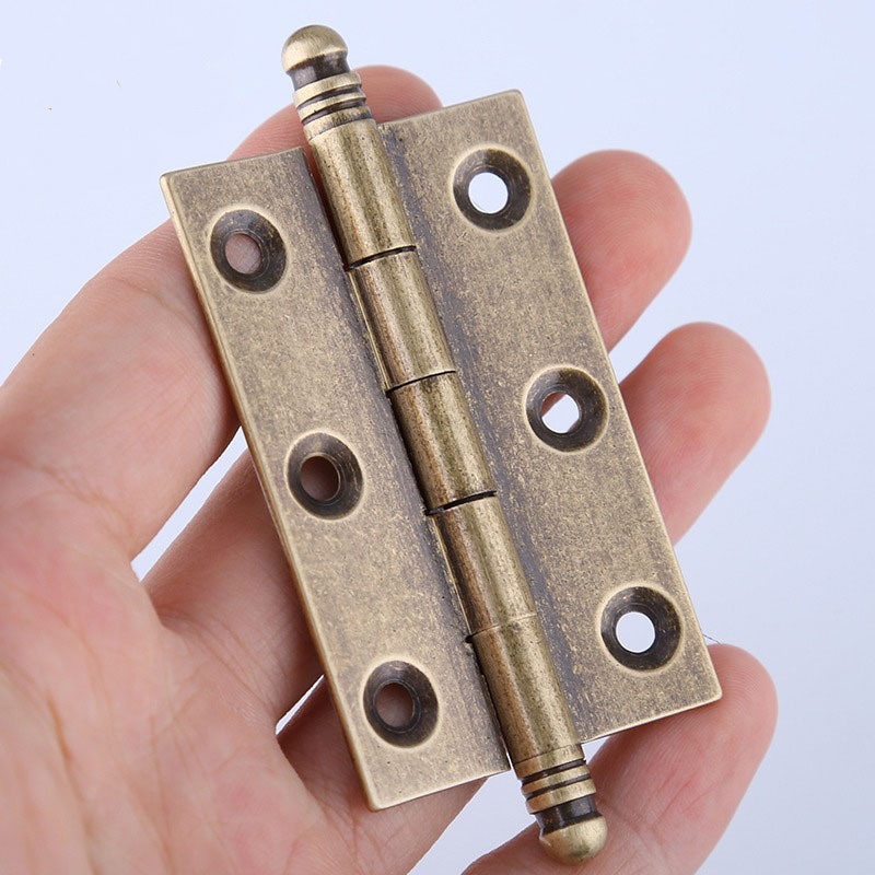 4Pcs Antique Brass Door Hinges – Furniture Hardware Brass recenzja i cena