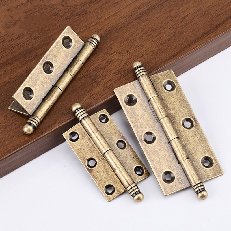 4Pcs Antique Brass Door Hinges – Furniture Hardware Brass recenzja i cena