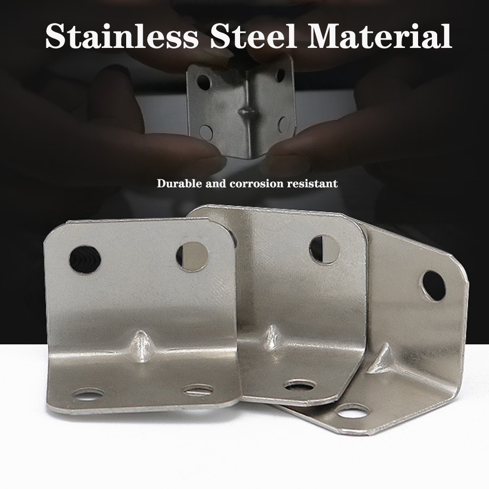 Stainless steel L-shaped corne – Furniture Hardware Connectors recenzja i cena