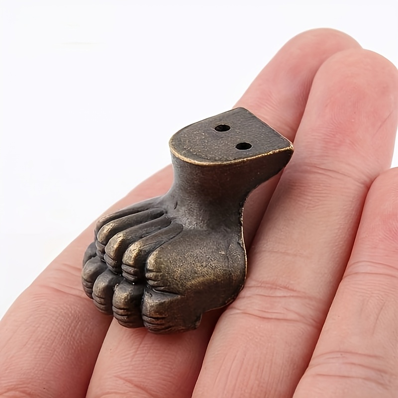 8pcs Antique Foot Brass Jewelr – Furniture Hardware Brass recenzja i cena