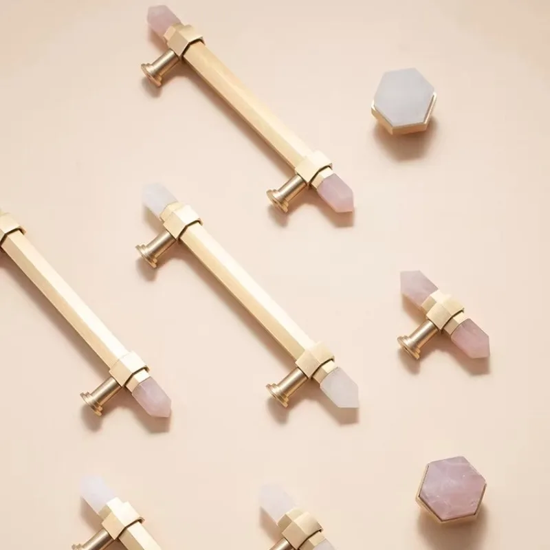 Natural Crystal Hexagonal Hard – Furniture Hardware High End recenzja i cena