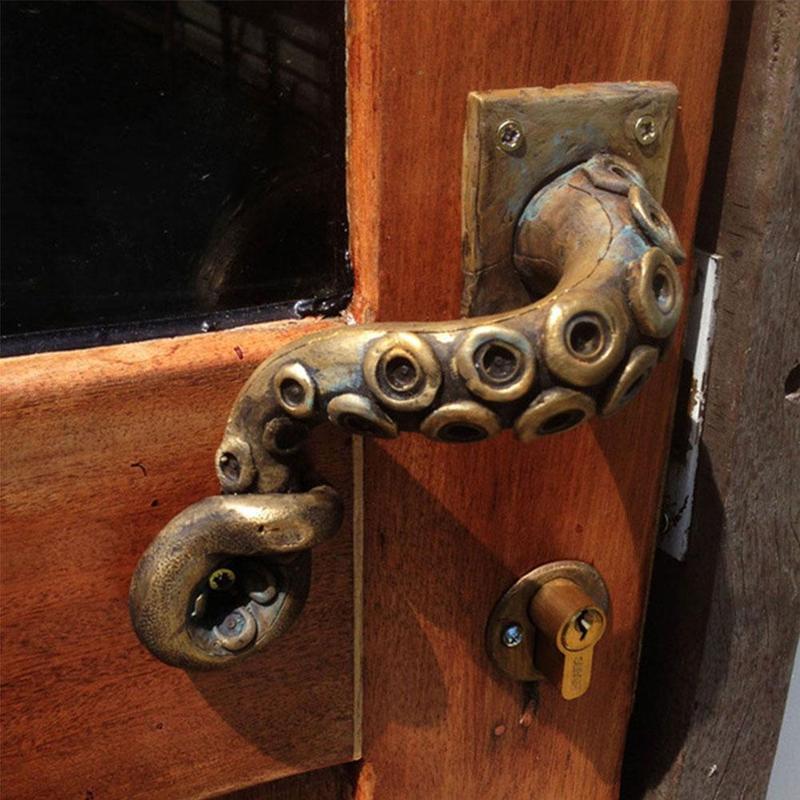 Vintage Octopus Door Knob Outd – Furniture Hardware Drawer Pulls recenzja i cena