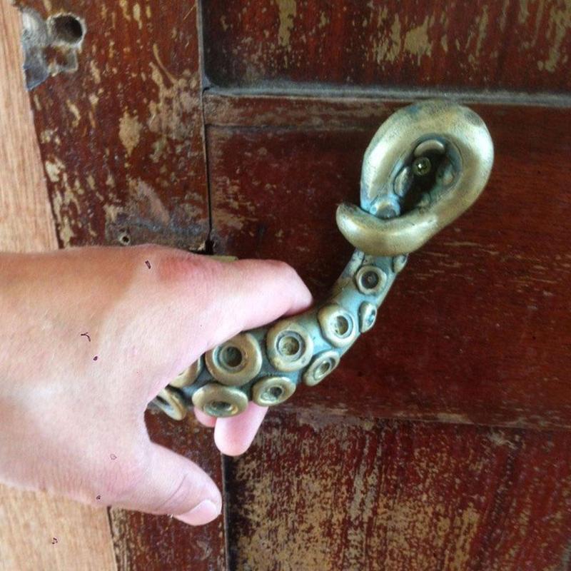 Vintage Octopus Door Knob Outd – Furniture Hardware Drawer Pulls recenzja i cena