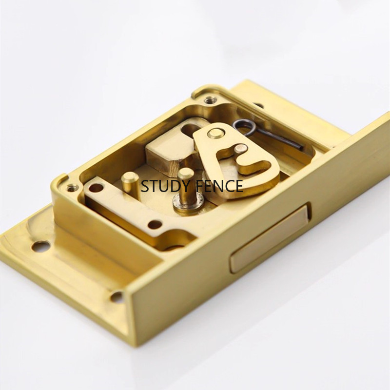 1PC Antique Metal Drawer Lock  – Furniture Hardware Brass recenzja i cena