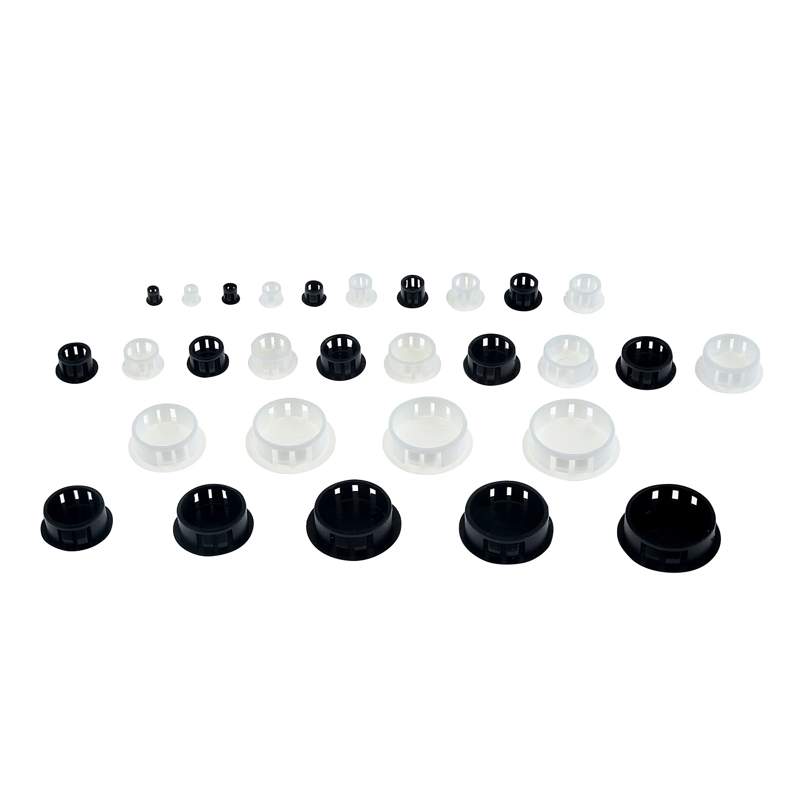 50Pcs Black/White Round Plasti – Furniture Hardware Connectors recenzja i cena